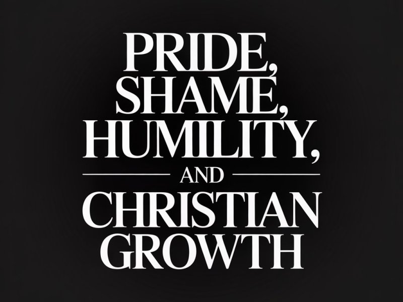 Pride, Shame, and Humility, and How to Grow as a&nbsp;Christian